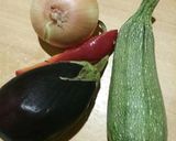 Foto del paso 1 de la receta: Berenjenas con carne