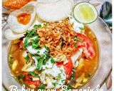 Foto langkah ke 8 dari resep Bubur ayam Samarinda.