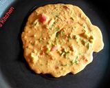 A picture of step 3 of Veg Tomato Omlet.
