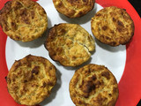 Muffin de banana y ricota