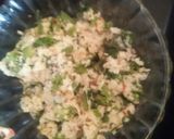 A picture of step 2 of Colourful paneer veg parcel.