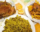 عکس مرحله 6 از دستور خورش مرغ و باقلی پلوی دزفولی