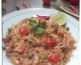 Foto langkah ke 11 dari resep Khao Pad Tom Yum Gai (ข้าวผัดต้มยำไก่) ala Violet Azalea.