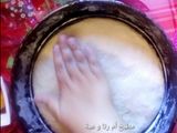 لامونة محشية بكريمة الشانتيه ومغلفة بالشوكولاته