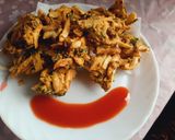 A picture of step 3 of Crispy pakory.