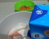 Foto langkah ke 1 dari resep Pudding Wortel Mangga.