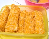 Foto langkah ke 5 dari resep Roti Goreng Sosis Mayo.