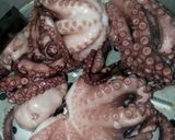 Hình bước làm 4 của món Bạch tuộc trộn rau thơm