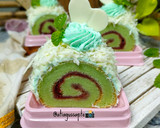 Foto langkah ke 9 dari resep Pandan Chiffon Roll Tepung Ketan (820).