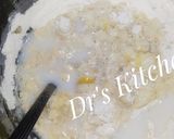 A picture of step 2 of Pancake with fillings.