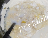 A picture of step 2 of Pancake with fillings.