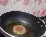 A picture of step 2 of Arbi ki Sabji.