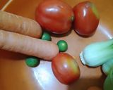 Foto langkah ke 1 dari resep Jus Wortel-Tomat-Jeruk Nipis.