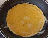 Foto del paso 1 de la receta: Omelette de peperonata con queso