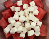 Foto del paso 2 de la receta: Ensalada de Sandía, Queso Feta y Pistachos