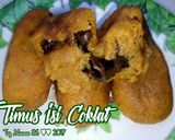 Foto langkah ke 5 dari resep Timus isi coklat.