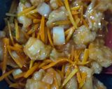 Foto langkah ke 7 dari resep Ayam Saus Wortel Asam Manis Pedas.