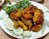 Foto langkah ke 5 dari resep 57. Ayam panggang Bumbu Rujak.