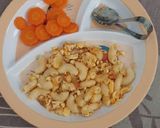 Foto langkah ke 4 dari resep Mpasi 1+ Makaroni Telur Keju.