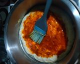 Foto langkah ke 6 dari resep Pizza teflon takaran sendok🍕.