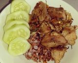Foto langkah ke 6 dari resep Spicy Pork Saute Rice Bowl versi Eating Clean.