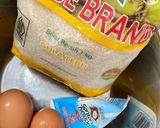 Foto langkah ke 1 dari resep Bolu Ketan Hitam Keju Lumer.