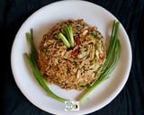 शेजवान फ्राइड राइस (schezwan fried rice recipe in Hindi) रेसिपी चरण 5 फोटो