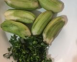 Hình bước làm 2 của món Canh cua đồng🦀 nấu chuối xanh