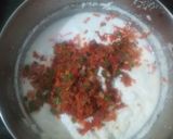 A picture of step 3 of Sooji paniyaram.