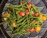 Une image de l'étape 5 de Salade tomates et haricots verts.