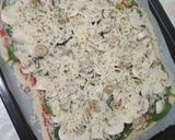 Foto del paso 7 de la receta: Pizza de espinacas y champiñones casera