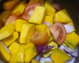 A picture of step 1 of Immunity booster Pumpkin and Raw Turmeric Soup.