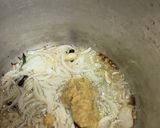A picture of step 10 of Chole Bhature.
