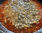 A picture of step 7 of Spicy misal pav.