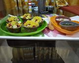 बेक्ड मेथी नाचनी कटोरी विथ स्प्राउट चाट Baked methi nachani katori with sprout chaat recipe in hindi रेसिपी चरण 4 फोटो
