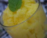 Foto langkah ke 2 dari resep Es Sorbet Mangga Susu.