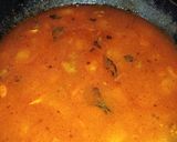 A picture of step 4 of Leftover sambhar with torai and kaddu / lukki.