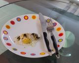 A picture of step 7 of Poached Eggs.