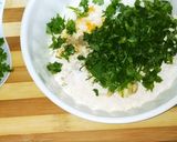 A picture of step 1 of Broken wheat and fenugreek leaves paratha/ Daliya methi paratha.