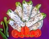 A picture of step 1 of Labneh Snack with Vegetables.