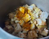 A picture of step 1 of Raw Jackfruit Maharani.