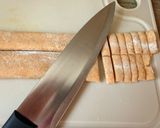 Teljes kiőrlésű Pesztós tagliatelle recept fázis 4 fotója