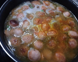 Foto del paso 5 de la receta: Albóndigas de pavo y pollo con zanahoria y guisantes