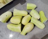 A picture of step 3 of Cucumber Koshimbir.