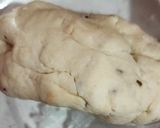 A picture of step 1 of Kuttu atta nimki.
