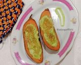 Foto langkah ke 8 dari resep Sweet Potato Creamy Matcha Brûlée.