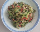 Foto langkah ke 6 dari resep Oseng pare Teri pedas.