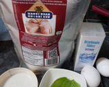 Foto del paso 1 de la receta: Pan para sándwich sin harina ni grasas