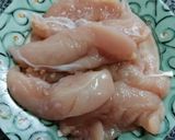 รูปขั้นตอนการทำที่ 1 ของ สลัดสันในไก่คีโต