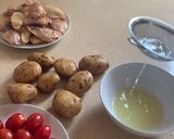Foto del paso 1 de la receta Alitas de pollo al horno con verduras